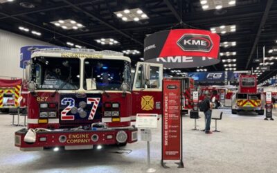 KME Showcases Severe Service Aerial and Pumpers at FDIC 2026